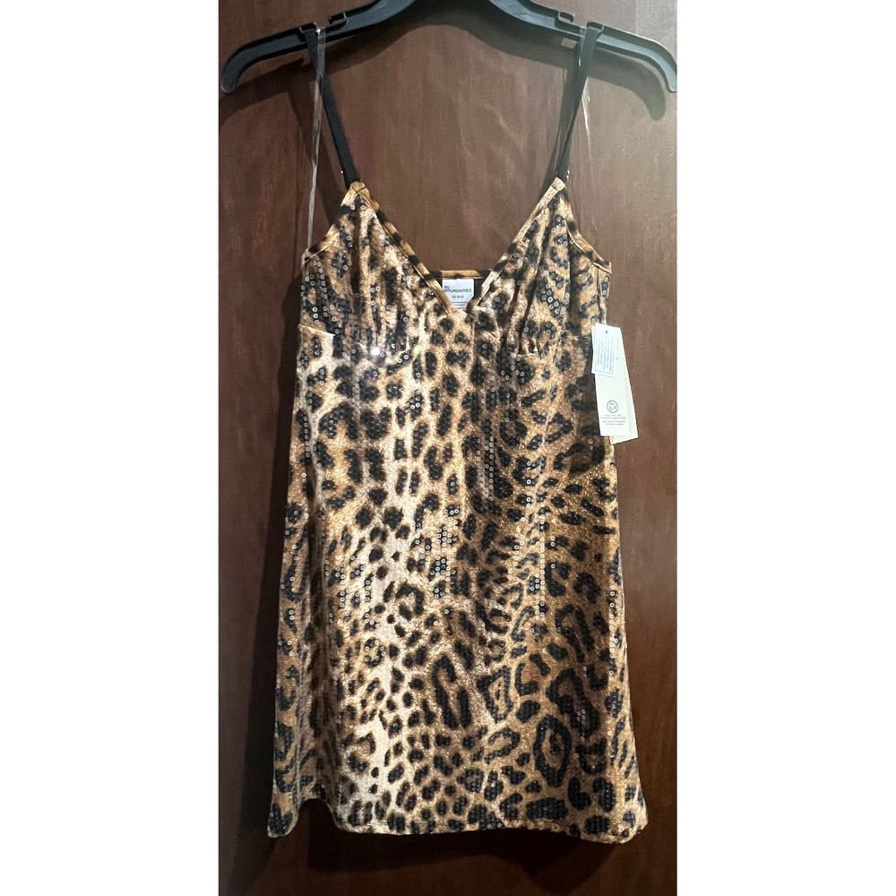 No Boundaries Women's Sequin Cami Mini Dress, Women's Size XS
